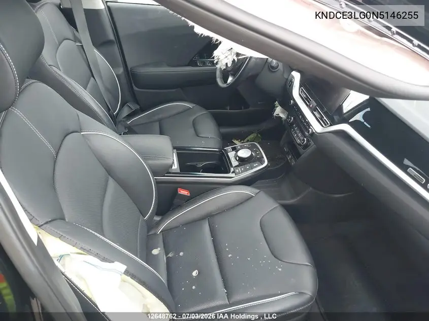 2022 Kia Niro Ex Premium VIN: KNDCE3LG0N5146255 Lot: 12648762