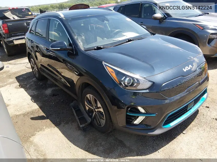 2022 Kia Niro Ev Ex VIN: KNDCC3LG5N5142224 Lot: 45267788