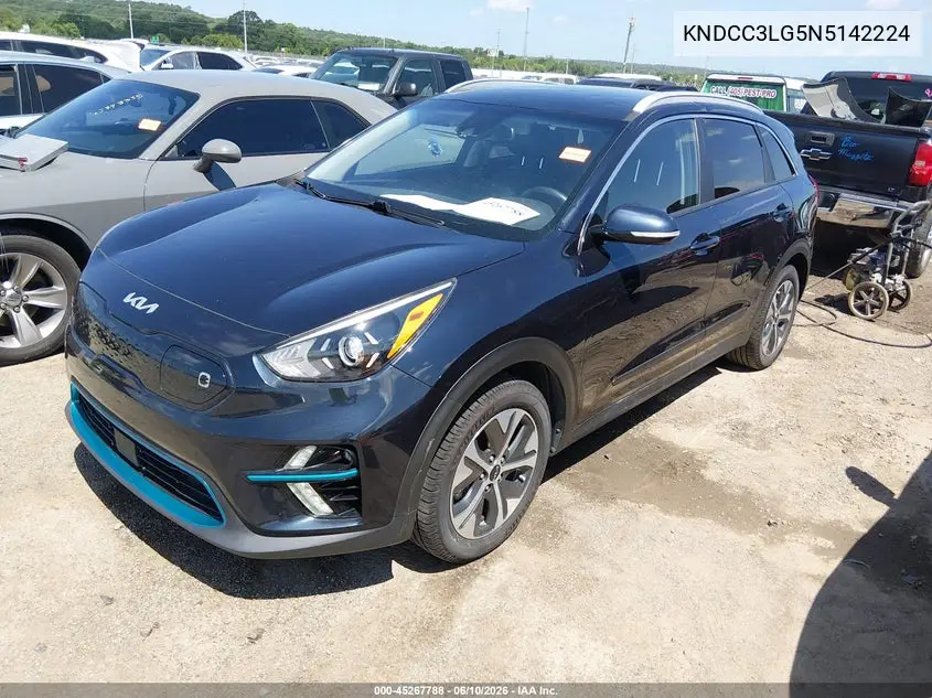 2022 Kia Niro Ev Ex VIN: KNDCC3LG5N5142224 Lot: 45267788