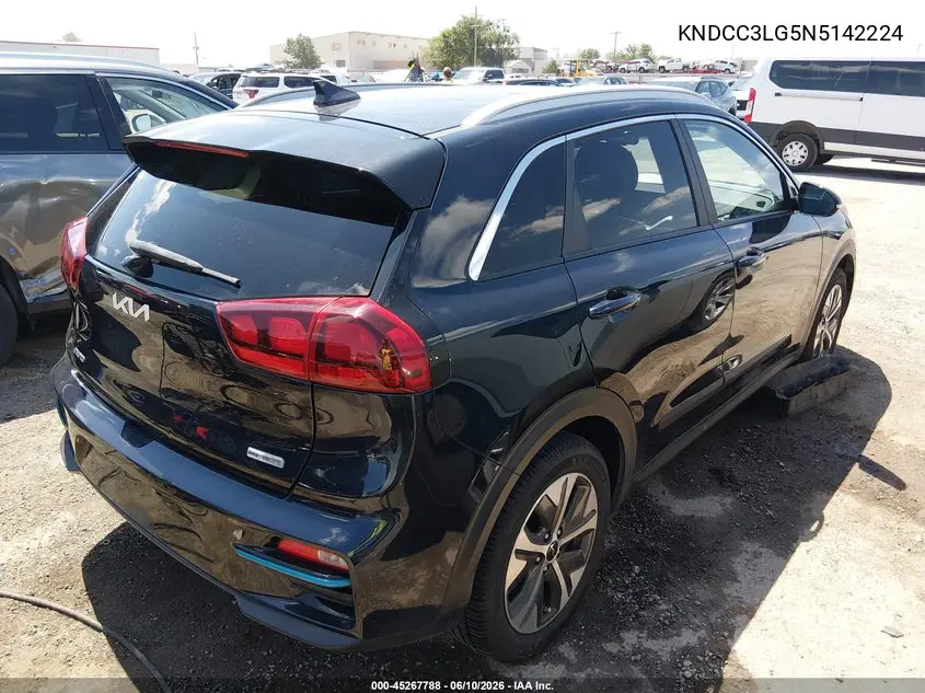 2022 Kia Niro Ev Ex VIN: KNDCC3LG5N5142224 Lot: 45267788