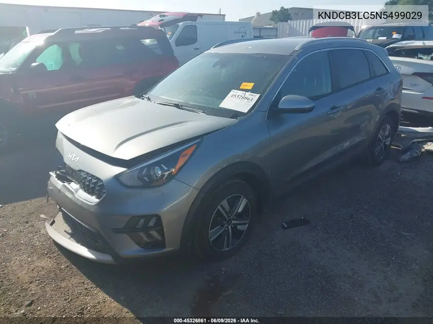 2022 Kia Niro Lxs VIN: KNDCB3LC5N5499029 Lot: 45326861