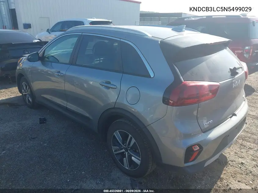 2022 Kia Niro Lxs VIN: KNDCB3LC5N5499029 Lot: 45326861