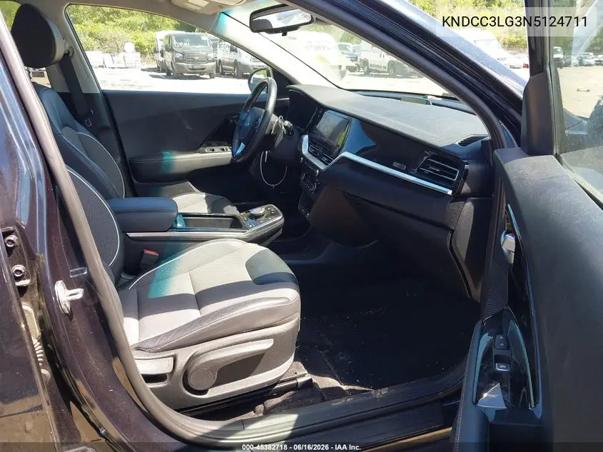 2022 Kia Niro Ev Ex VIN: KNDCC3LG3N5124711 Lot: 45382718
