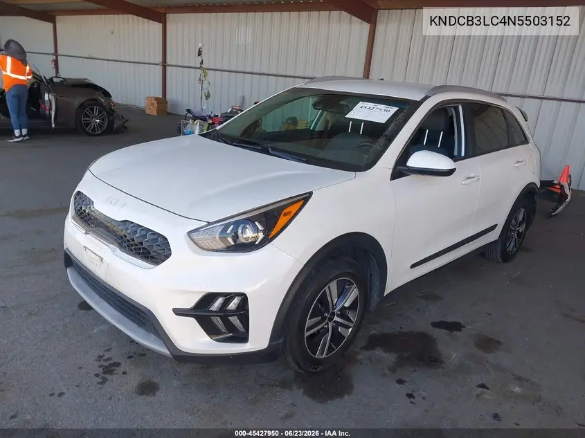 2022 Kia Niro Lxs VIN: KNDCB3LC4N5503152 Lot: 45427950