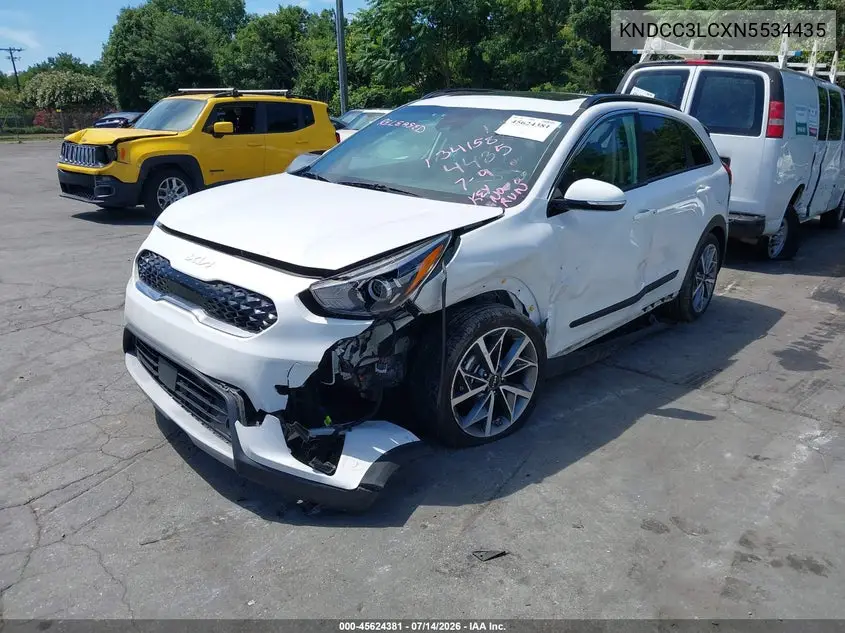 2022 Kia Niro Touring Se VIN: KNDCC3LCXN5534435 Lot: 45624381