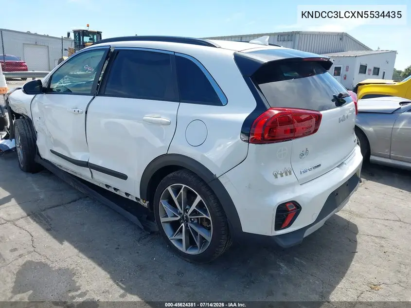 2022 Kia Niro Touring Se VIN: KNDCC3LCXN5534435 Lot: 45624381