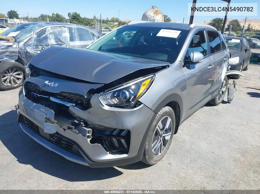 2022 Kia Niro Ex Premium VIN: KNDCE3LC4N5490782 Lot: 45656231