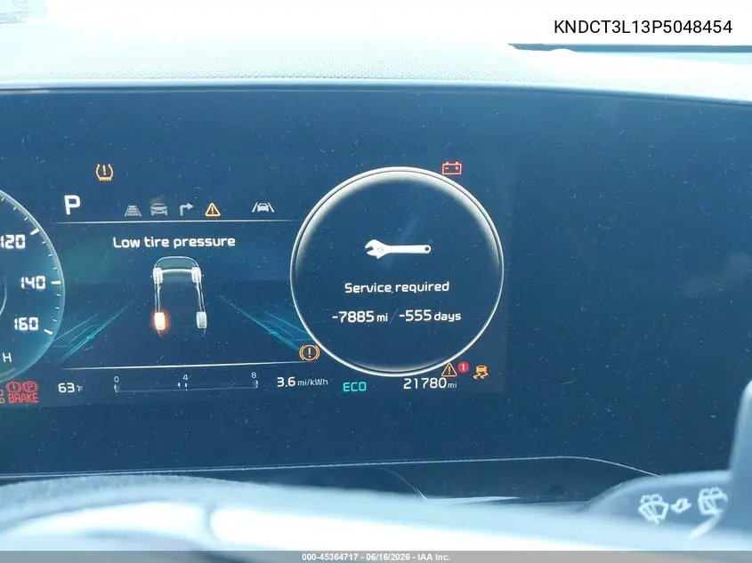 2023 Kia Niro Ev Wave VIN: KNDCT3L13P5048454 Lot: 45364717