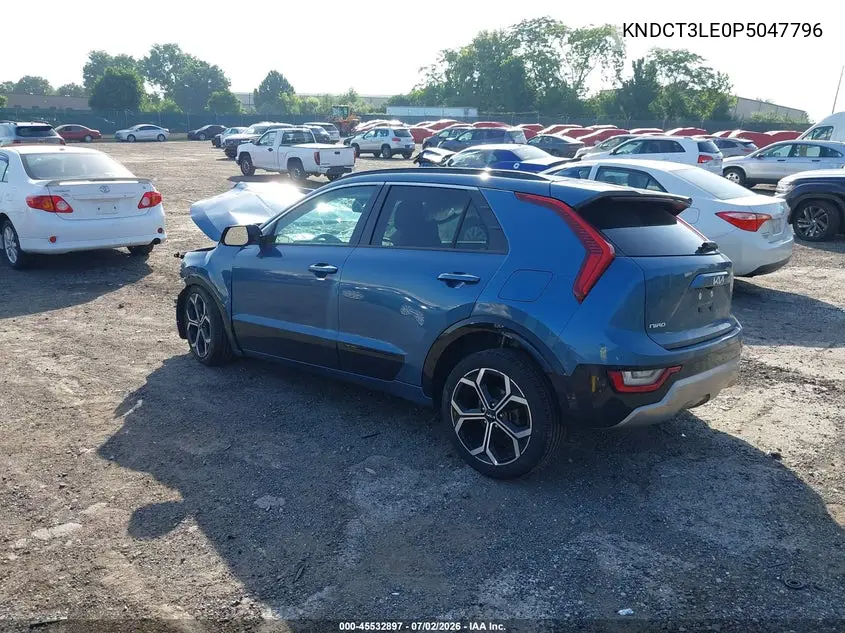 2023 Kia Niro Sx Touring VIN: KNDCT3LE0P5047796 Lot: 45532897