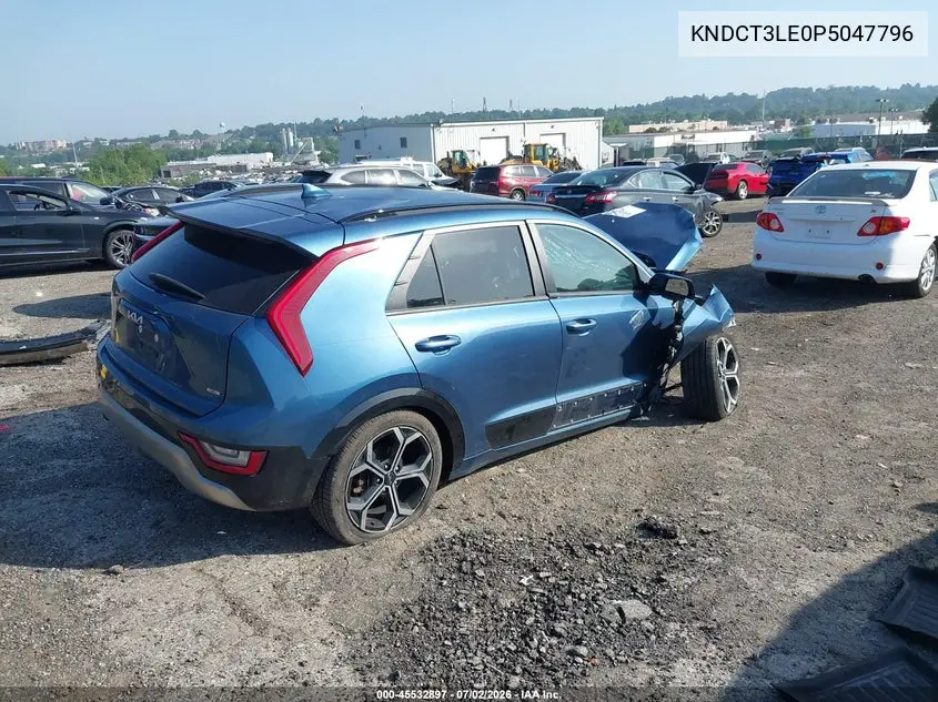 2023 Kia Niro Sx Touring VIN: KNDCT3LE0P5047796 Lot: 45532897