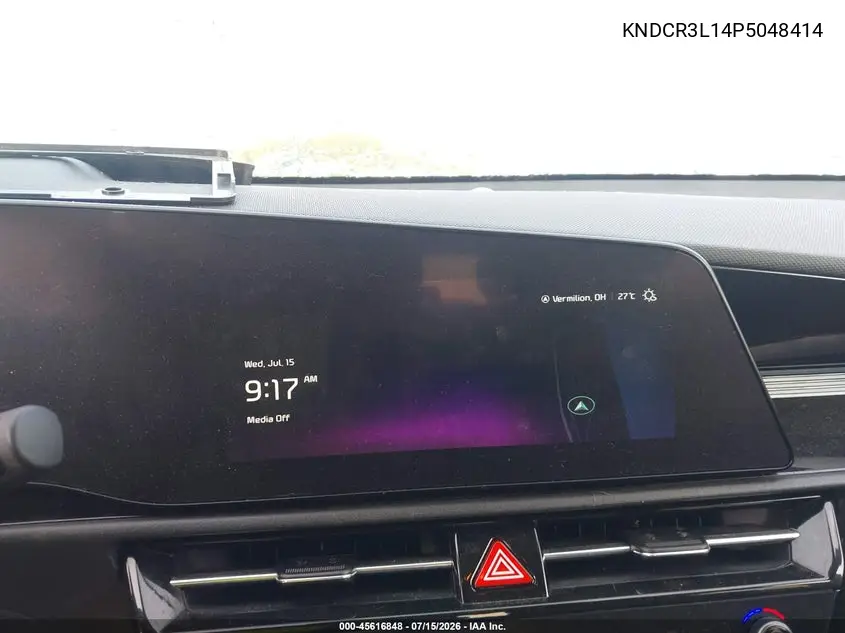 2023 Kia Niro Ev Wind VIN: KNDCR3L14P5048414 Lot: 45616848
