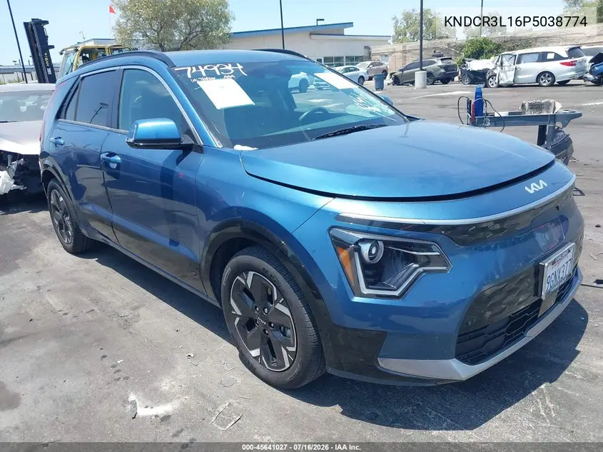 2023 Kia Niro Ev Wind VIN: KNDCR3L16P5038774 Lot: 45641027