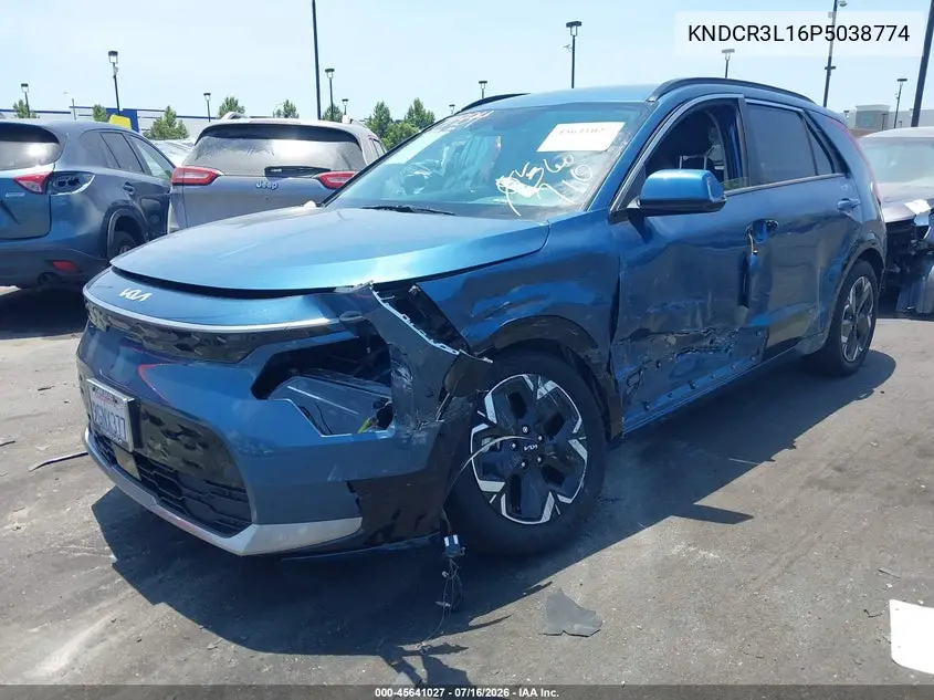 2023 Kia Niro Ev Wind VIN: KNDCR3L16P5038774 Lot: 45641027