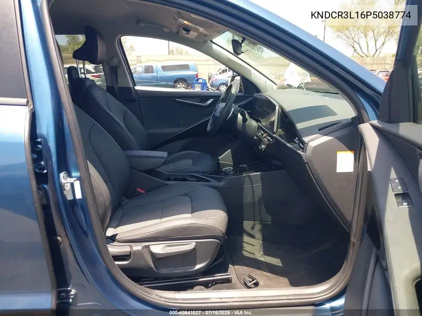 2023 Kia Niro Ev Wind VIN: KNDCR3L16P5038774 Lot: 45641027