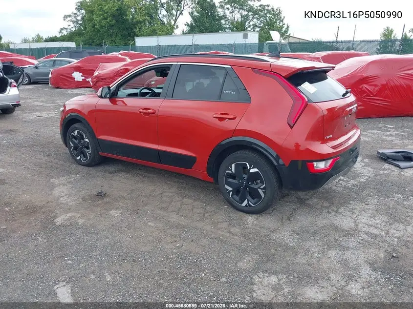 2023 Kia Niro Ev Wind VIN: KNDCR3L16P5050990 Lot: 45680559
