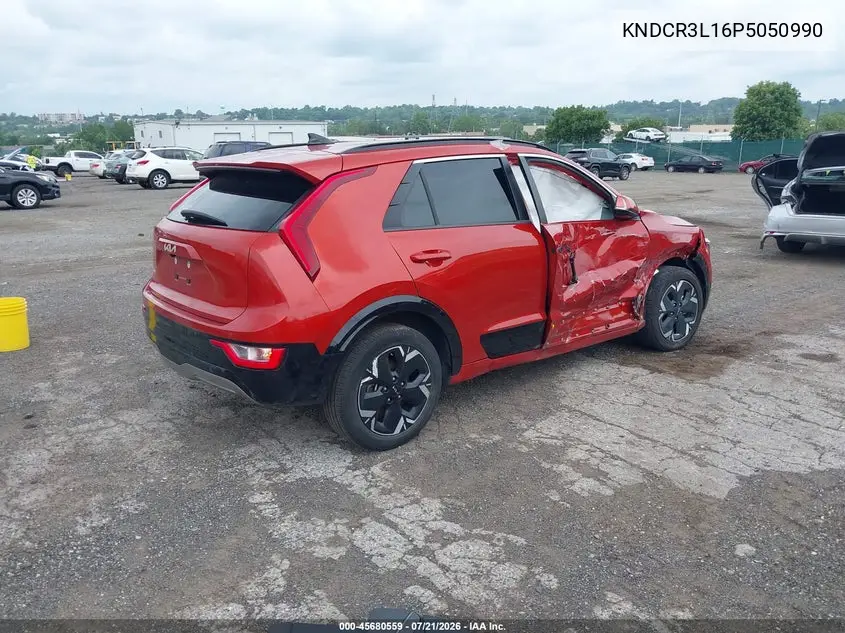 2023 Kia Niro Ev Wind VIN: KNDCR3L16P5050990 Lot: 45680559