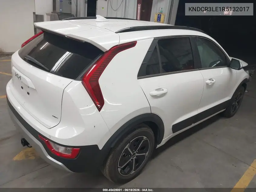 2024 Kia Niro Ex VIN: KNDCR3LE1R5132017 Lot: 45428001