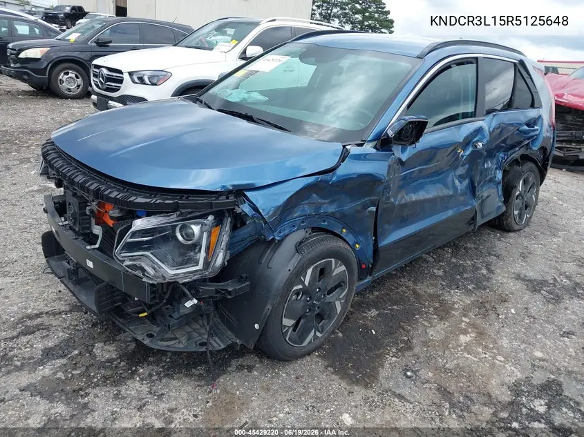2024 Kia Niro Ev Wind VIN: KNDCR3L15R5125648 Lot: 45429220