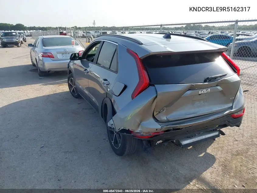 2024 Kia Niro Ex VIN: KNDCR3LE9R5162317 Lot: 45472343