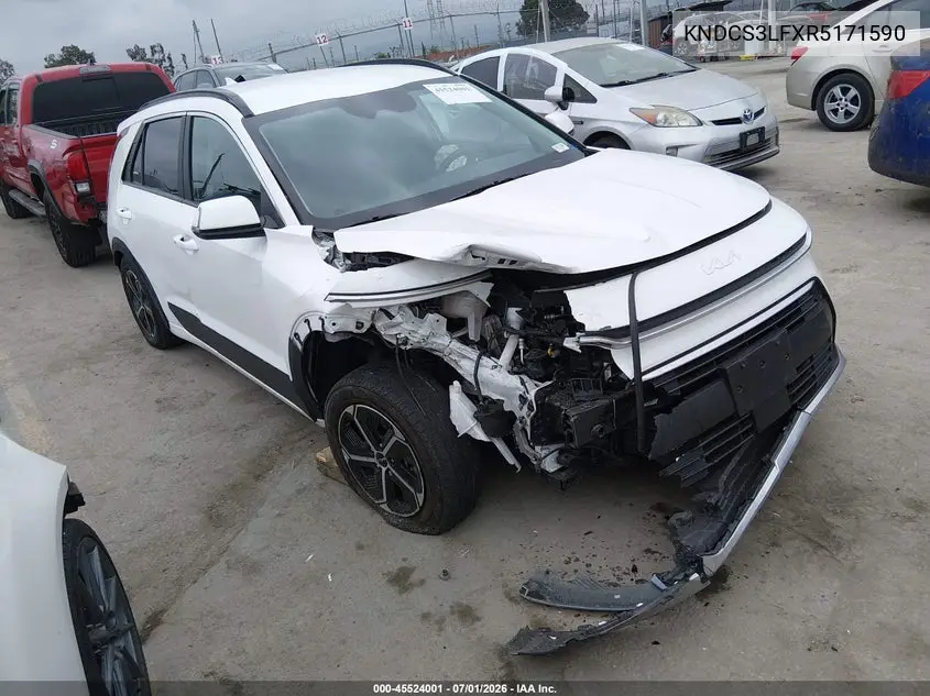 2024 Kia Niro Plug-In Hybrid Ex VIN: KNDCS3LFXR5171590 Lot: 45524001