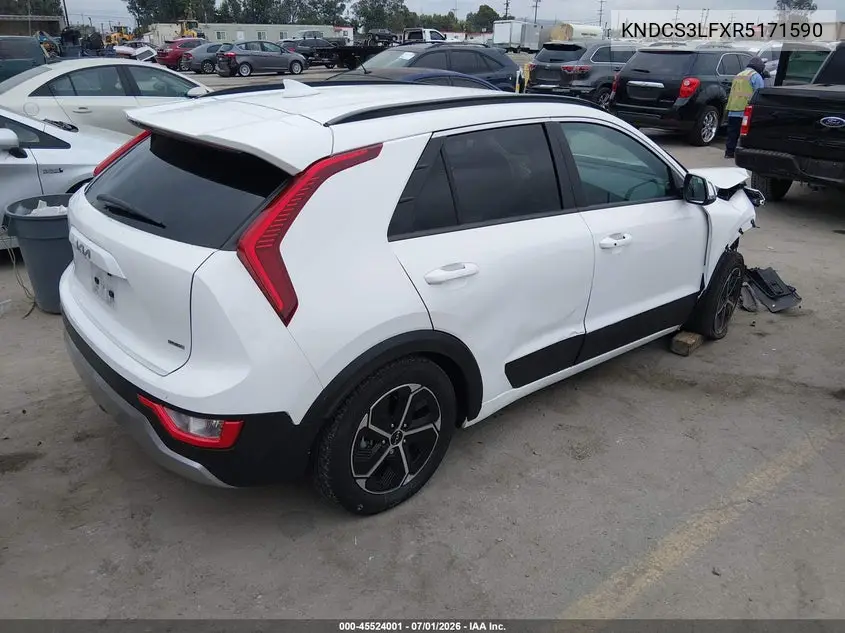 2024 Kia Niro Plug-In Hybrid Ex VIN: KNDCS3LFXR5171590 Lot: 45524001