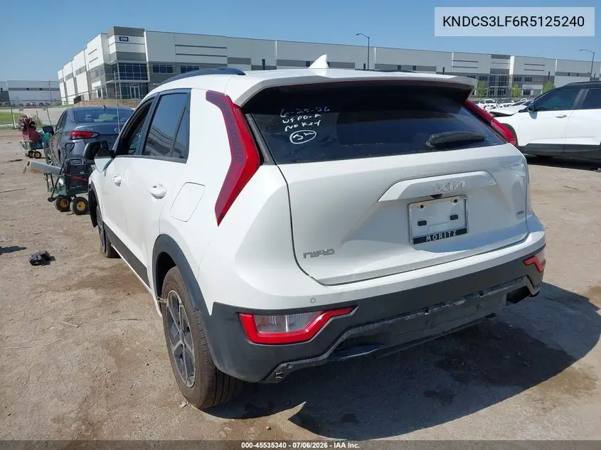 2024 Kia Niro Plug-In Hybrid Ex VIN: KNDCS3LF6R5125240 Lot: 45535340