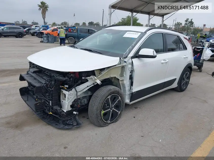 2024 Kia Niro Ex VIN: KNDCR3LE4R5171488 Lot: 45544263