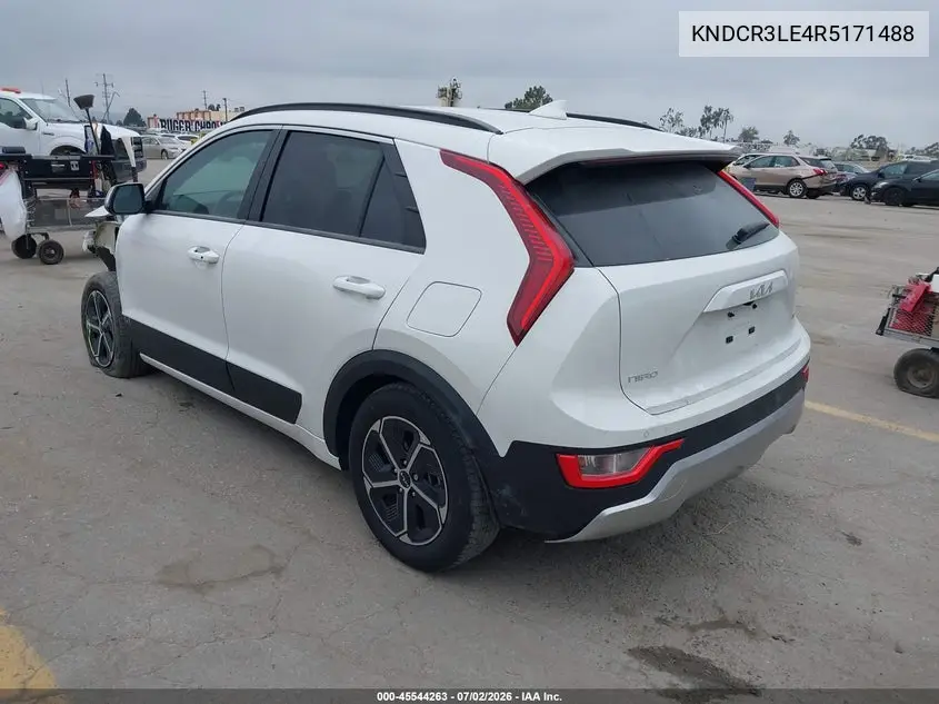 2024 Kia Niro Ex VIN: KNDCR3LE4R5171488 Lot: 45544263