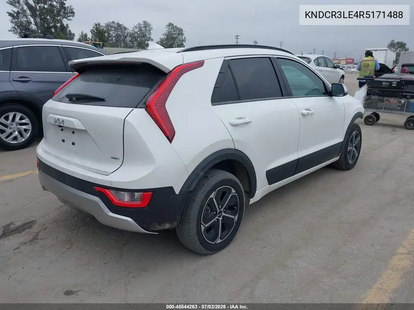 2024 Kia Niro Ex VIN: KNDCR3LE4R5171488 Lot: 45544263