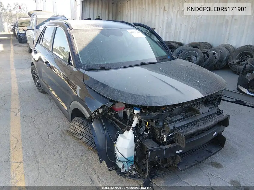 2024 Kia Niro Lx VIN: KNDCP3LE0R5171901 Lot: 45557229