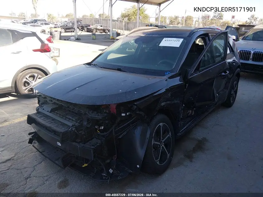 2024 Kia Niro Lx VIN: KNDCP3LE0R5171901 Lot: 45557229