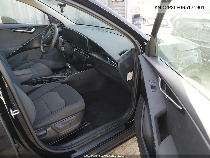 2024 Kia Niro Lx VIN: KNDCP3LE0R5171901 Lot: 45557229