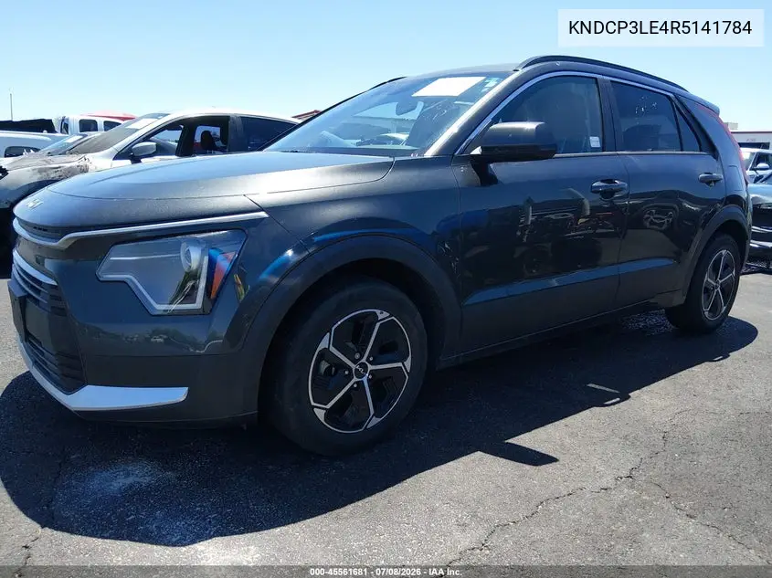2024 Kia Niro Lx VIN: KNDCP3LE4R5141784 Lot: 45561681