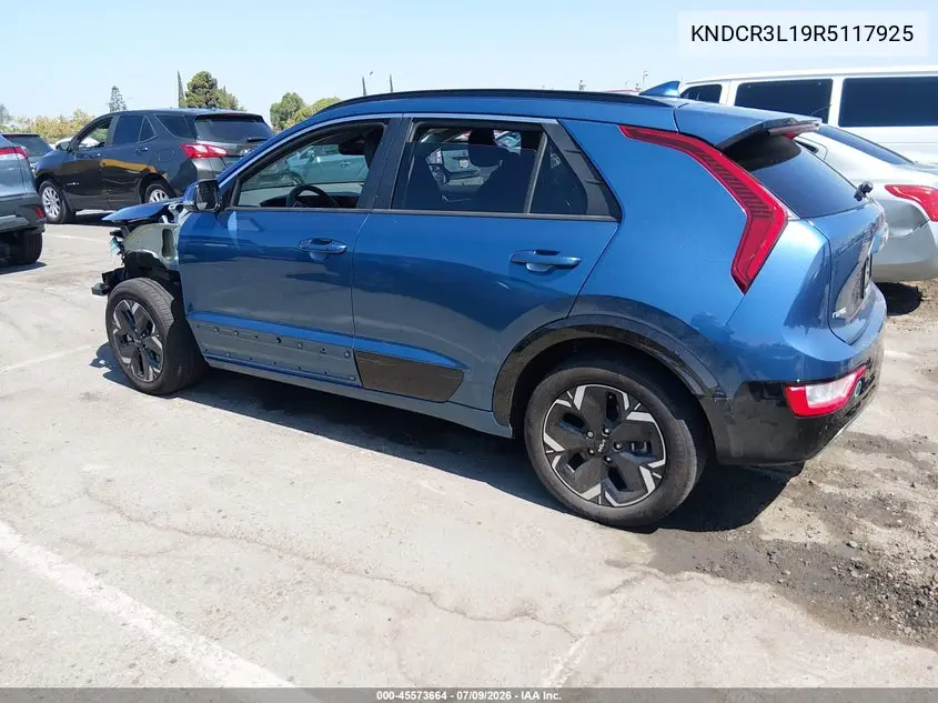2024 Kia Niro Ev Wind VIN: KNDCR3L19R5117925 Lot: 45573664
