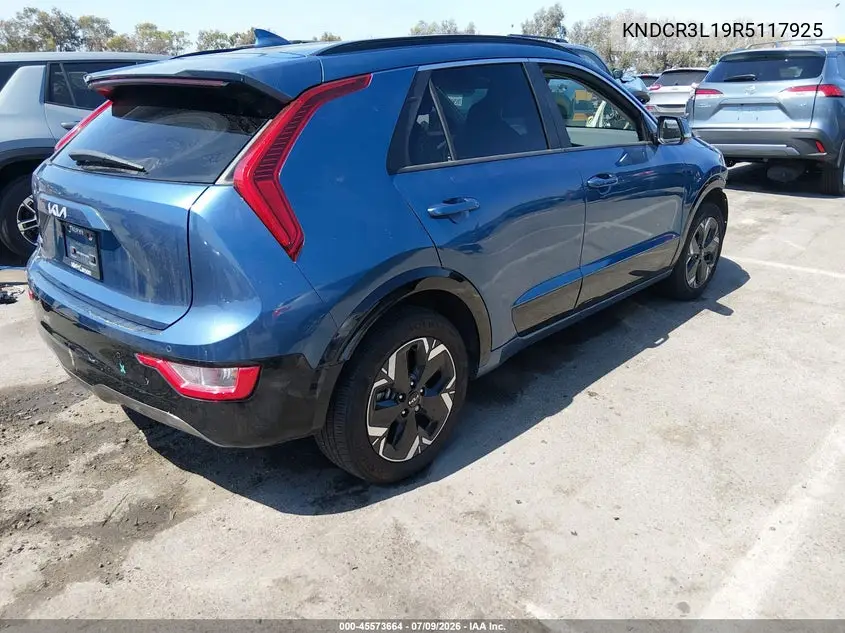 2024 Kia Niro Ev Wind VIN: KNDCR3L19R5117925 Lot: 45573664