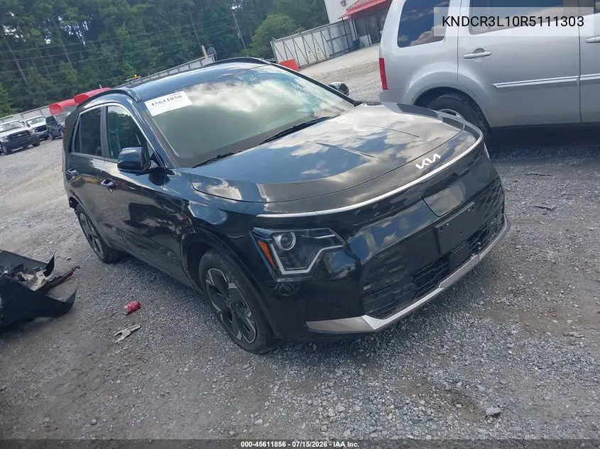 2024 Kia Niro Ev Wind VIN: KNDCR3L10R5111303 Lot: 45611856