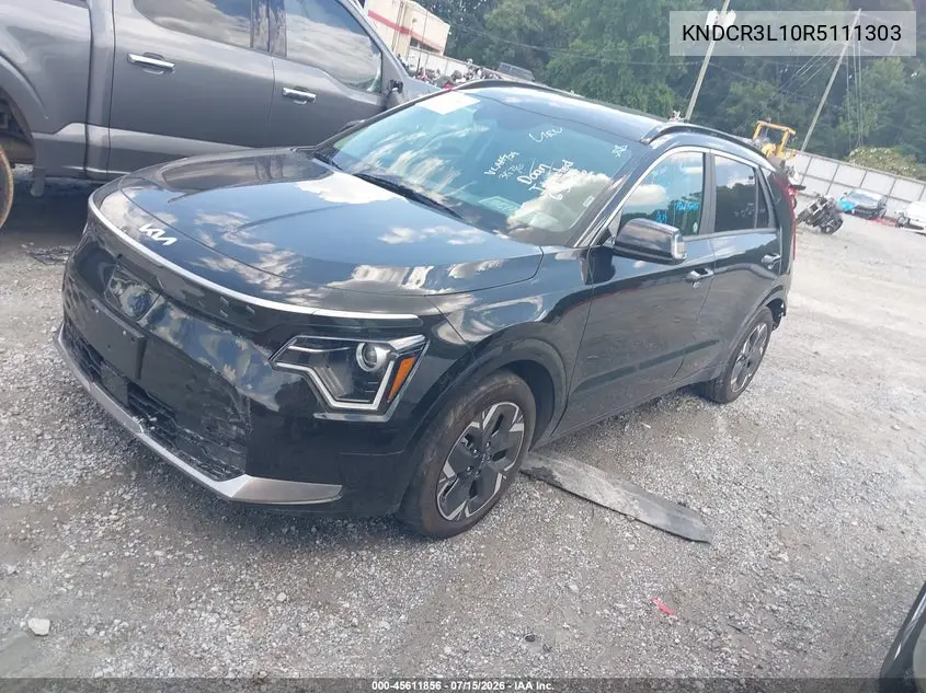 2024 Kia Niro Ev Wind VIN: KNDCR3L10R5111303 Lot: 45611856