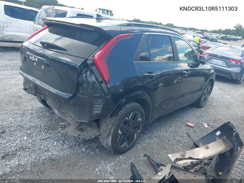 2024 Kia Niro Ev Wind VIN: KNDCR3L10R5111303 Lot: 45611856