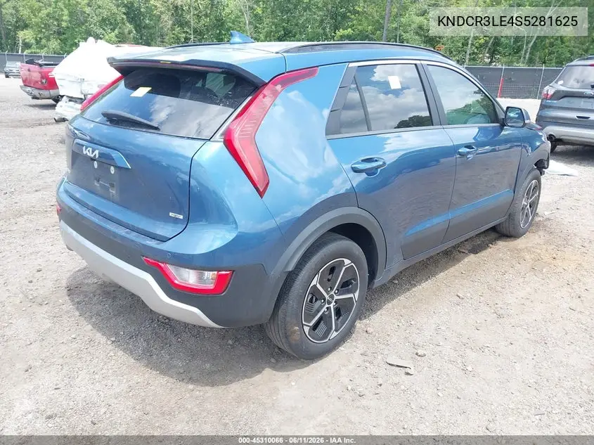 2025 Kia Niro Ex VIN: KNDCR3LE4S5281625 Lot: 45310066