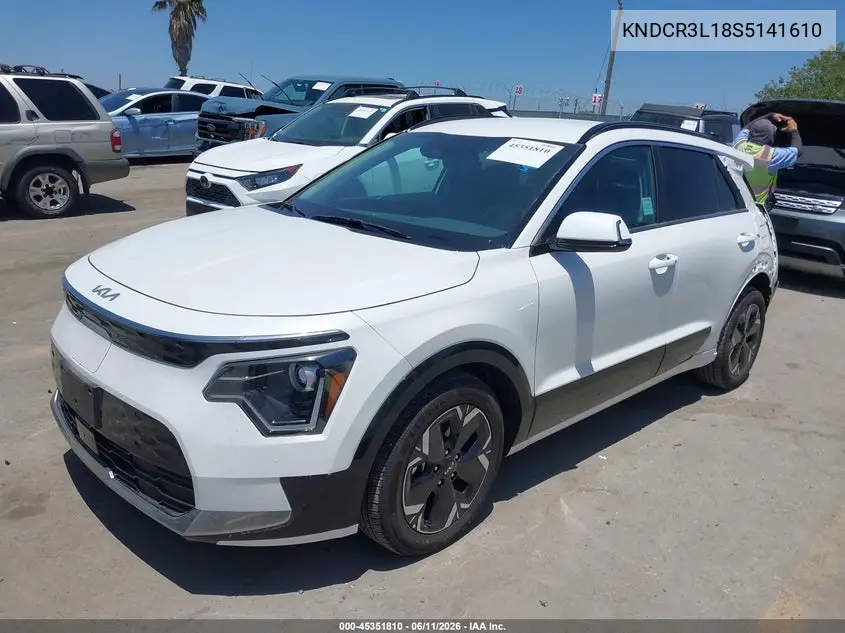 2025 Kia Niro Ev Wind VIN: KNDCR3L18S5141610 Lot: 45351810