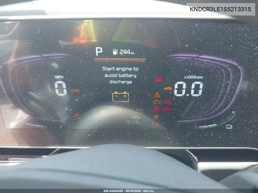 2025 Kia Niro Ex Touring VIN: KNDCR3LE1S5213315 Lot: 45484488
