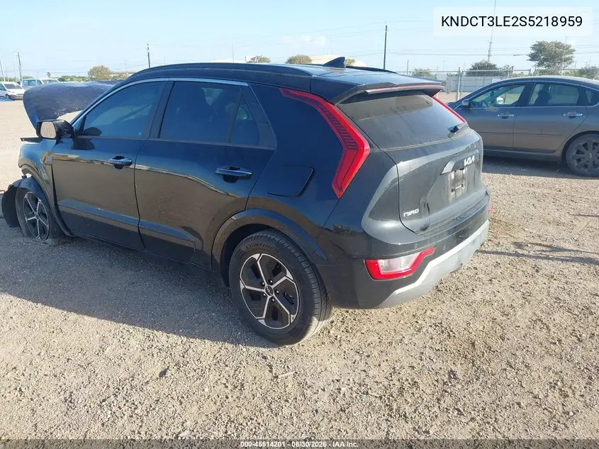 2025 Kia Niro Sx VIN: KNDCT3LE2S5218959 Lot: 45514201