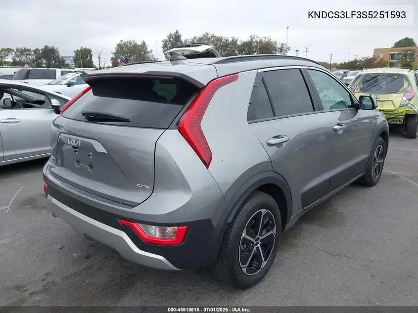 2025 Kia Niro Plug-In Hybrid Ex VIN: KNDCS3LF3S5251593 Lot: 45518615