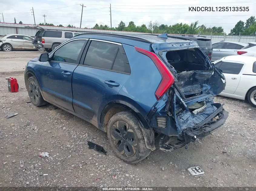 2025 Kia Niro Ev Wind VIN: KNDCR3L12S5133535 Lot: 45557695
