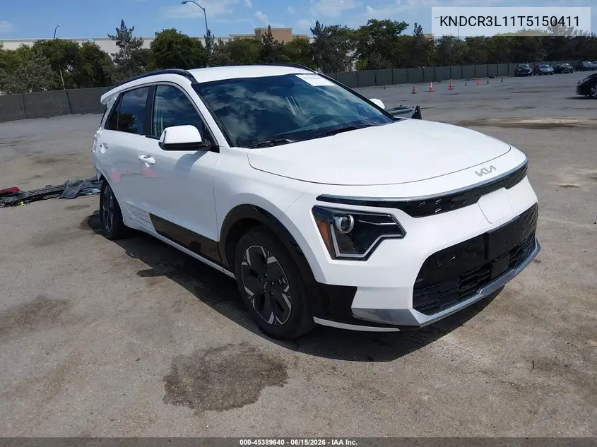 2026 Kia Niro Ev Wind VIN: KNDCR3L11T5150411 Lot: 45389640