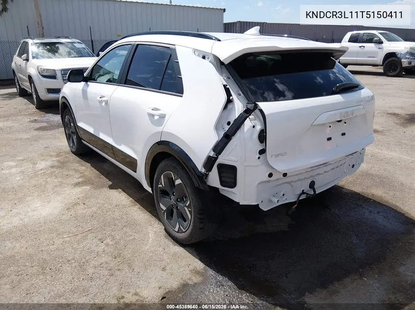 2026 Kia Niro Ev Wind VIN: KNDCR3L11T5150411 Lot: 45389640