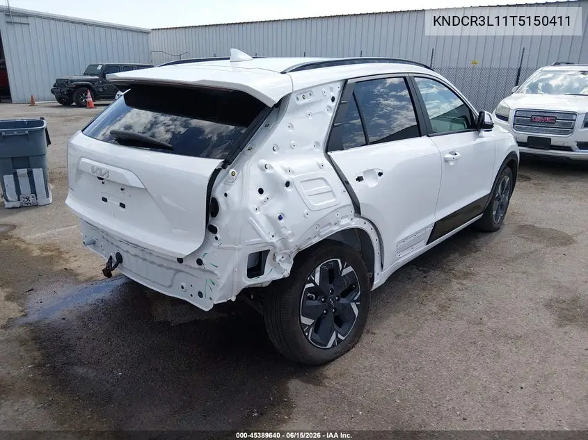 2026 Kia Niro Ev Wind VIN: KNDCR3L11T5150411 Lot: 45389640