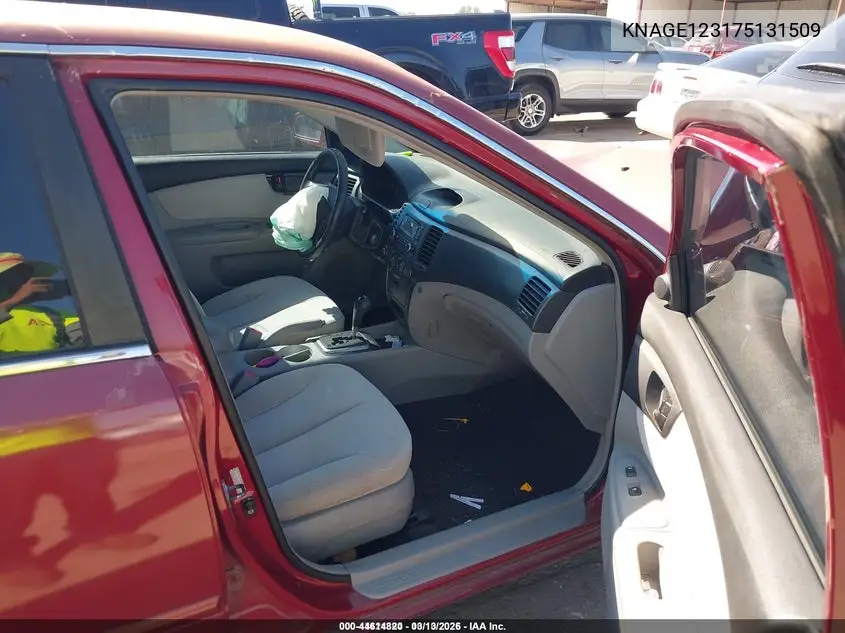 KNAGE123175131509 2007 Kia Optima Lx