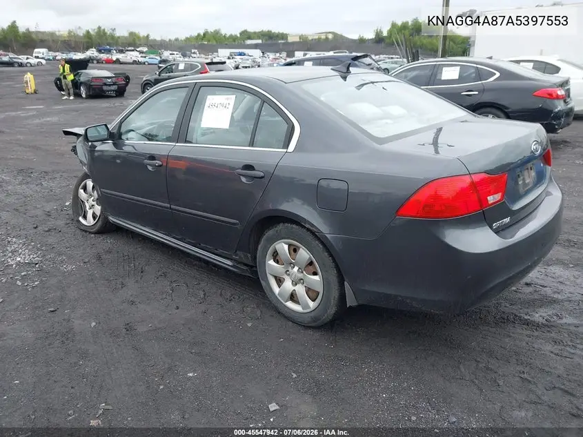 2010 Kia Optima Lx VIN: KNAGG4A87A5397553 Lot: 45547942
