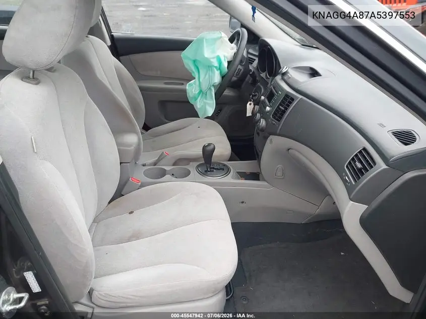 2010 Kia Optima Lx VIN: KNAGG4A87A5397553 Lot: 45547942